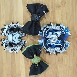 STAR WARS BOW COLLECTION HANDMADE BOUTIQUE BOWS